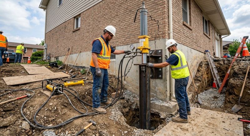 Settling Foundation Service in Boonton, NJ