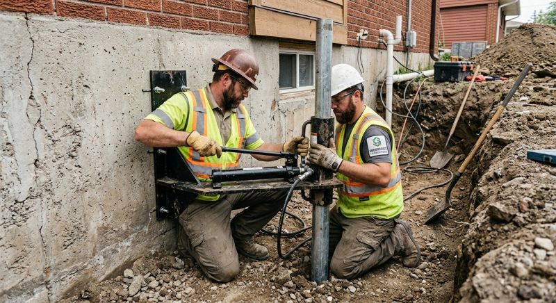 Settling Foundation Service in East Stroudsburg, PA