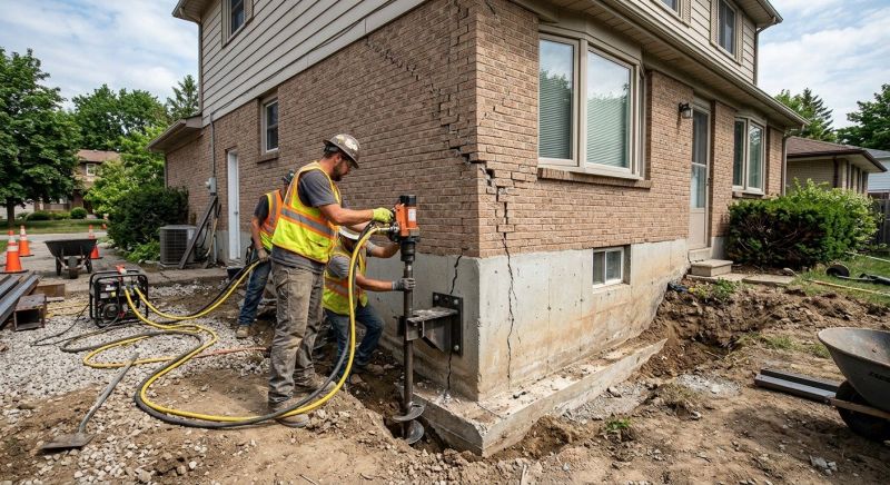 Settling Foundation Service in Sussex County, NJ