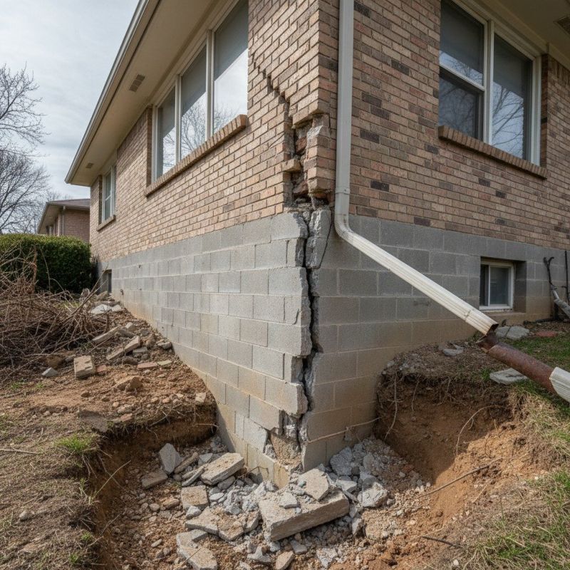 Settling Foundation Service in Morristown, NJ