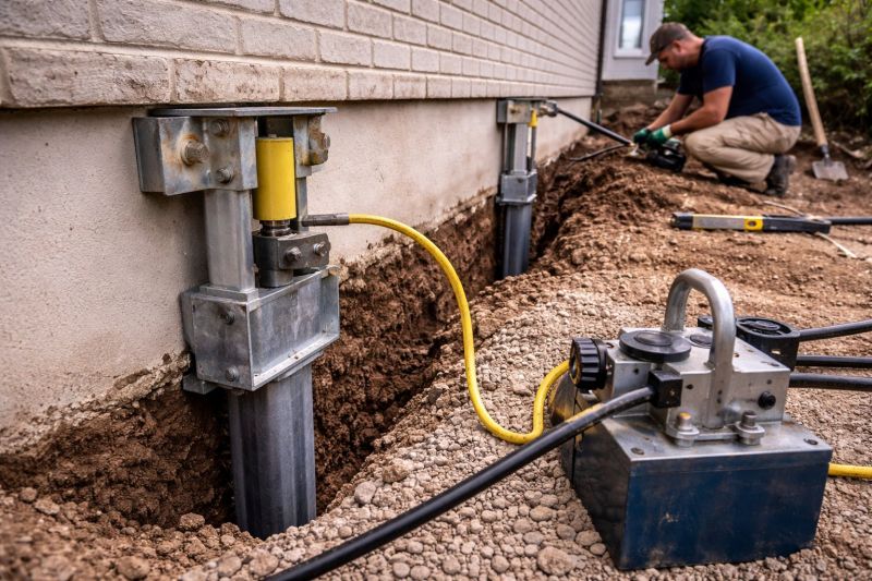 Sinking Foundation Repair in Morris County, NJ