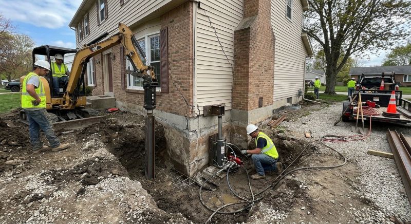 Sinking Foundation Repair in Oak Ridge, NJ