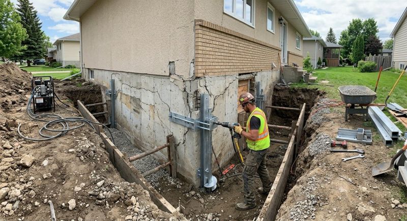 Slab Foundation Repair in Sussex County, NJ