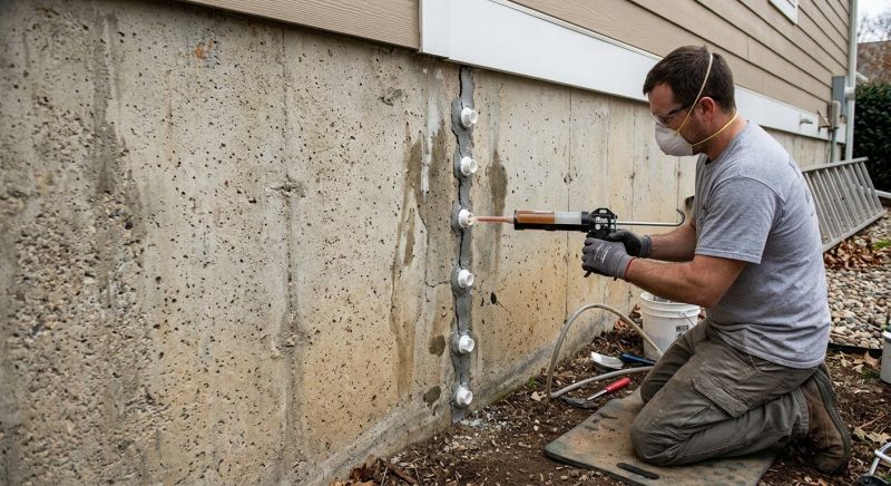 Structural Crack Repair in Sussex County, NJ