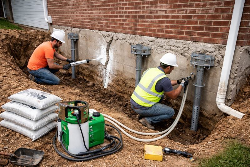 Structural Foundation Repair in Westtown, NY