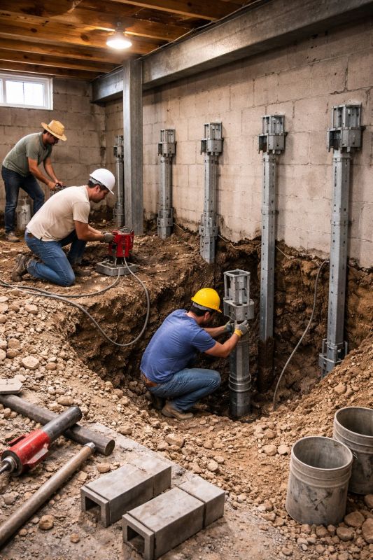 Structural Underpinning in Sussex County, NJ
