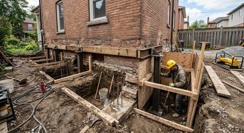 Structural Underpinning in Sussex County, NJ